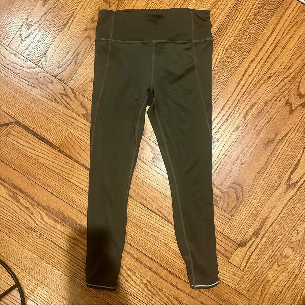 Athleta Olive Green Leggings